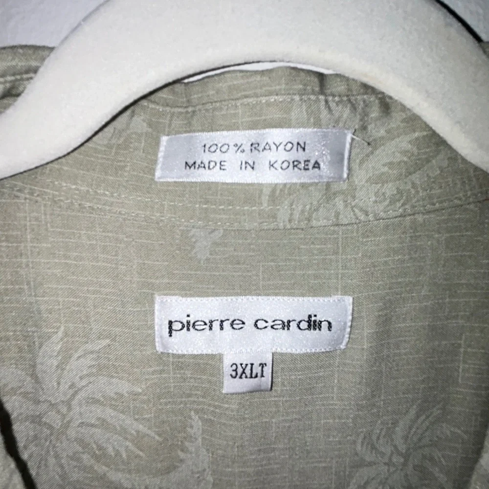 Pierre Cardin Palm Tree button down shirt